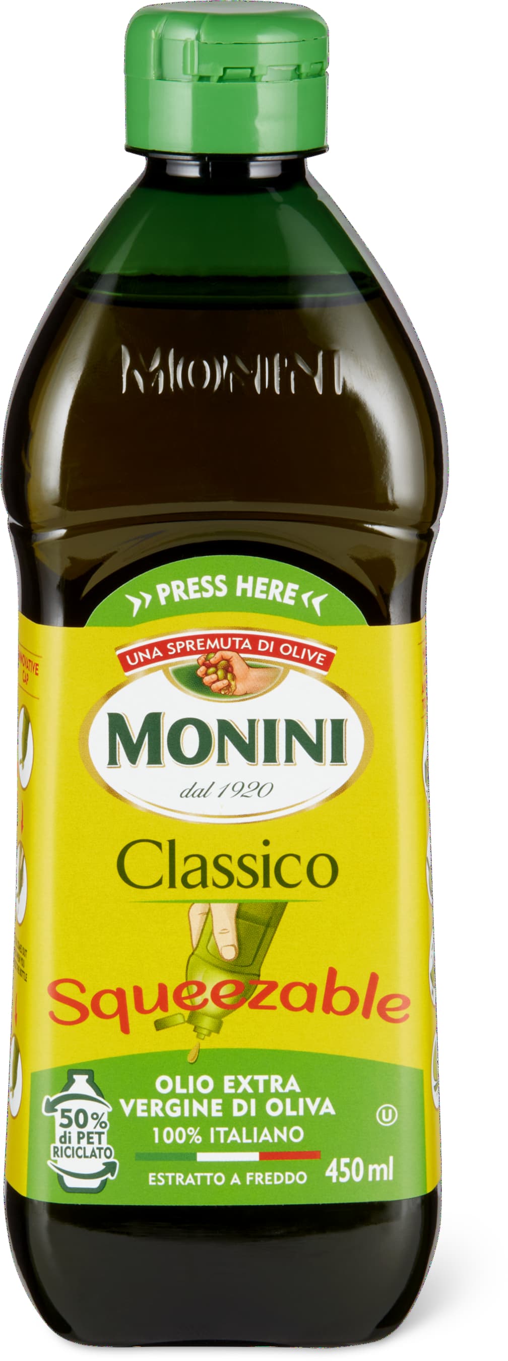 Monini Olio extra vergine di oliva Classico 450ml
